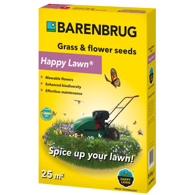 BARENBRUG HAPPY LAWN - fűmag virágmagokkal 0,5kg BARENBRUG HAPPY LAWN - fűmag virágmagokkal 0,5kg