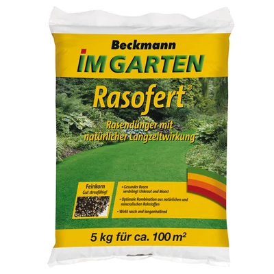 BECKMANN Rasofert  szerves gyeptrágya (5kg)