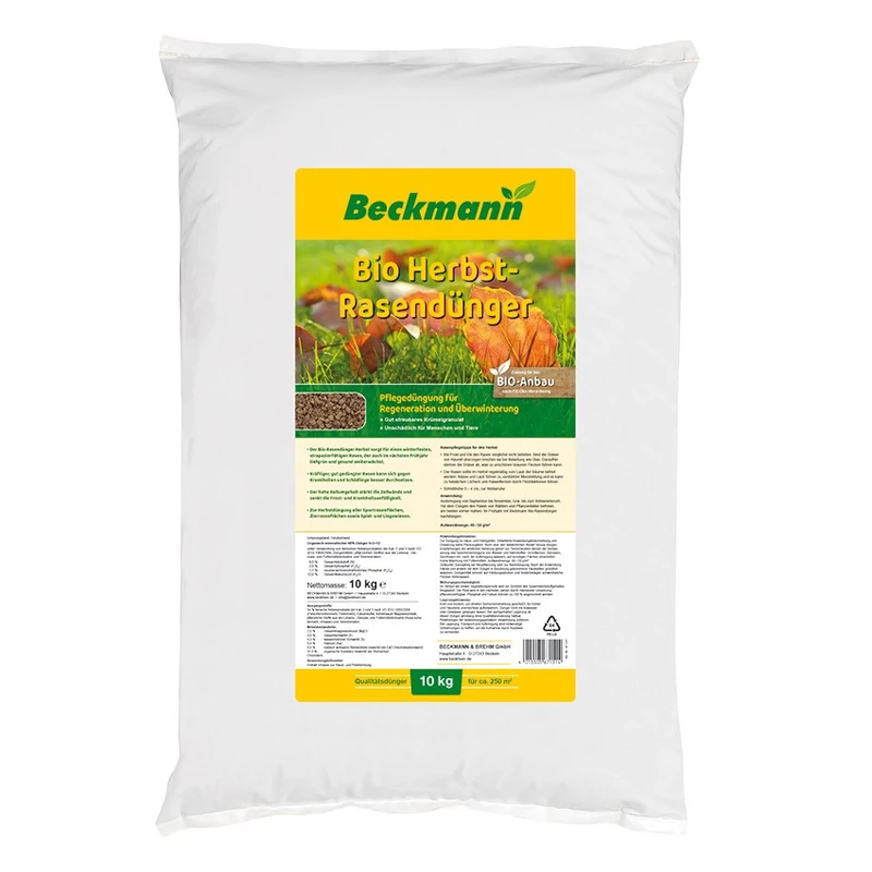 BECKMANN őszi, téli szerves biogyeptrágya (10kg)