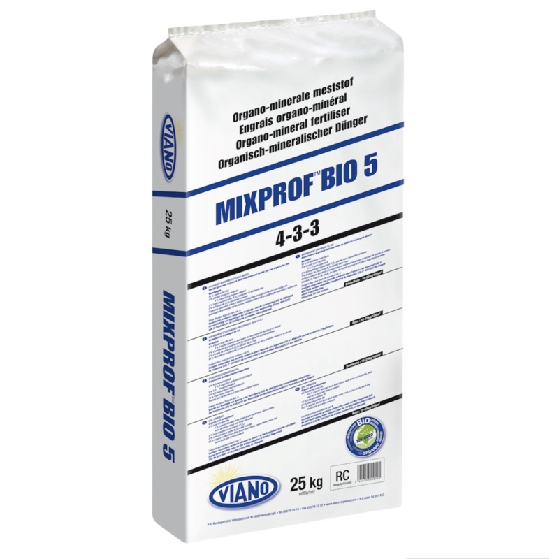 VIANO MIXPROF BIO 5 talajjavító tápanyag (25kg)